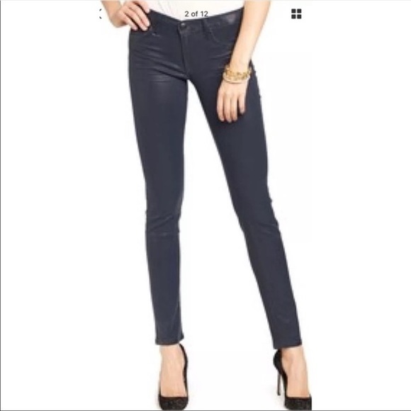 Juicy Couture Denim - Juicy Couture Coated Skinny Jeans